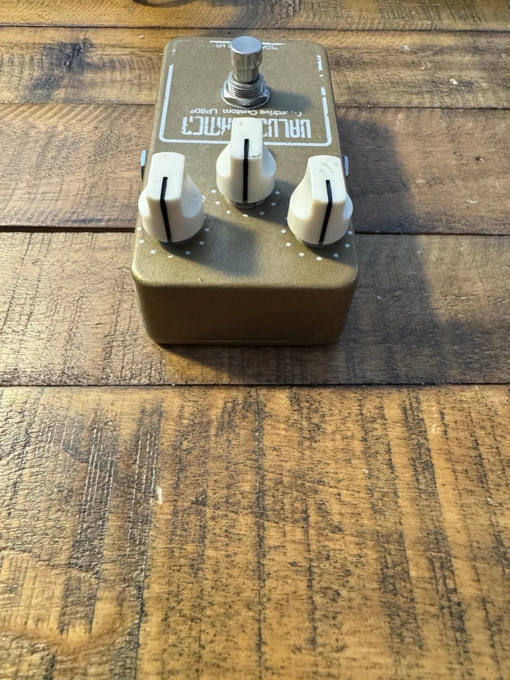 Pedal efecto guitarra Lovepedal Valve Reamer Overdrive personalizado LP808 dorado raro Foto 4 de 4