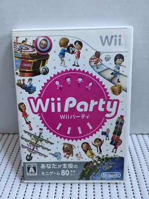 Wii Party (Nintendo Wii, 2010) CIB- Japanese Version Region
