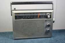 VINTAGE GENERAL ELECTRIC 7-2940A PORTABLE RADIO TV SOUND AUDIO / 24 HOUR WEATHER