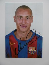 Henrik Larsson "FC Barcelona" Autogramm signed 10x15 cm Bild 
