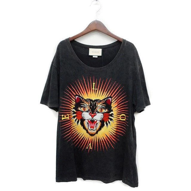 Gucci angry cat shirt cheap