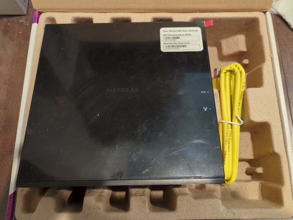 Netgear AC1450 Wifi Router 802.11ac Dual Band Gigabyte Bundle W/ Power Adapter  - Image 2 of 4