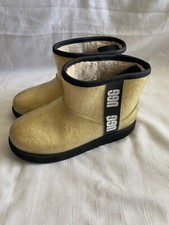 UGG Kids Classic Clear Mini Waterproof Boots Size 3