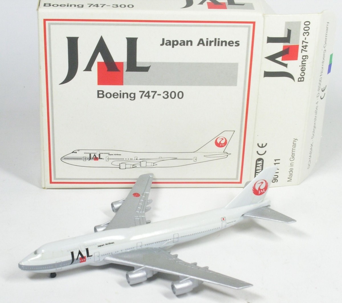 schabak1/600JAL  B747－300 SCHABAK 1:600 AIRPLANE Cathay Pacific Boeing 747-300 Diecast