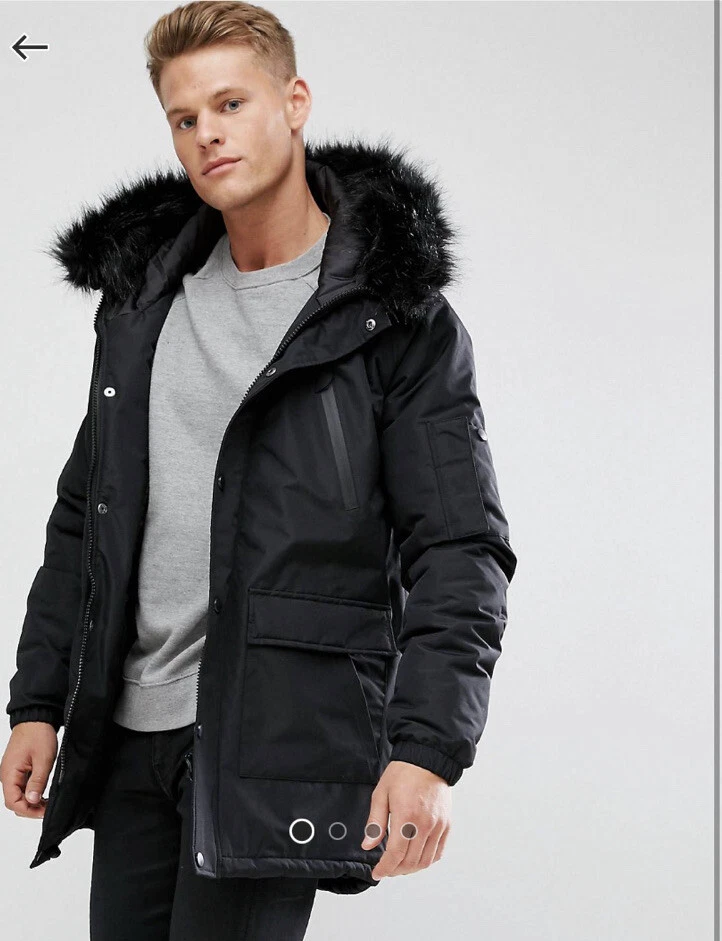 Parka no fur top