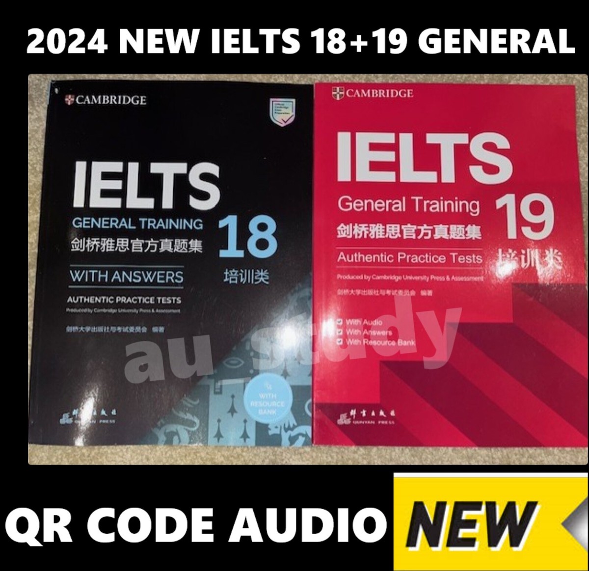新品未使用】IELTS公式問題集 17&18&19 セット IELTS 公式問題集