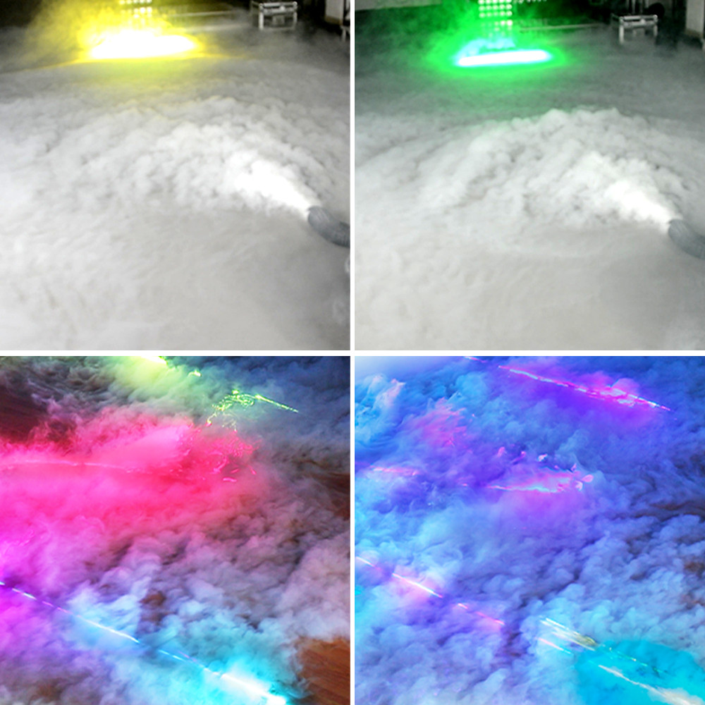 3000W Low Lying Water Fog Machine Sinking with 2 Hose Smoke DMX Remote Control