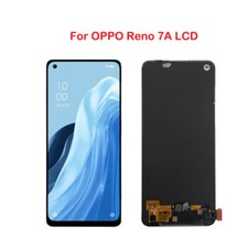 6.4" Original AMOLED For OPPO Reno 7A CPH2353 LCD Display Touch Screen Digitizer
