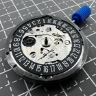SEIKO NH35 Black Disk Mechanical Automatic Watch Movement Date At 3