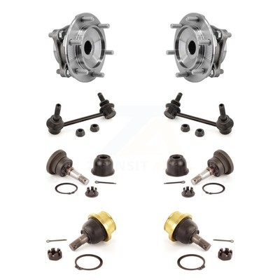 Front Bearing Upper Lower Ball Joint & Sway Bar Link Kit (8Pc) For Toyota Tacoma