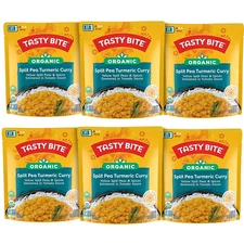 Tasty Bite Organic Jodhpur Lentils, 10oz, Pack of 6, Vegan