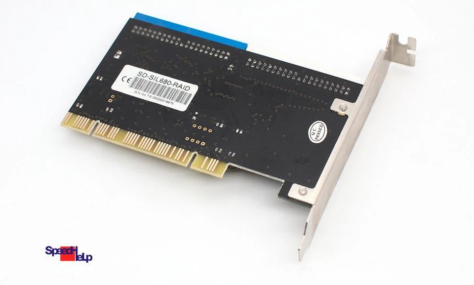 Silicon Image SD-SIL680-RAID 2-PORTIDE Raid Ata 133 Pata Udma Controler PCI Card - Image 2 of 3