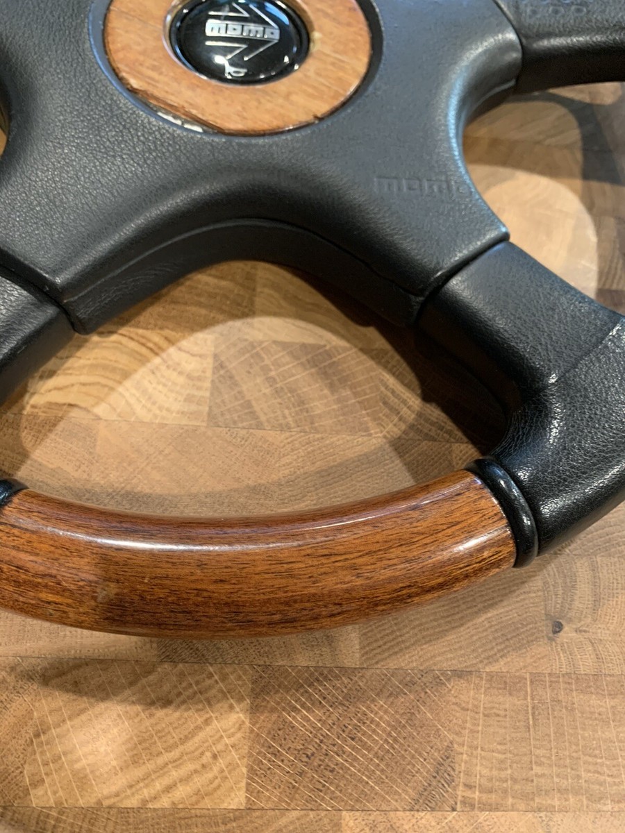 MOMO Wood/Leather Steering Wheel 15 