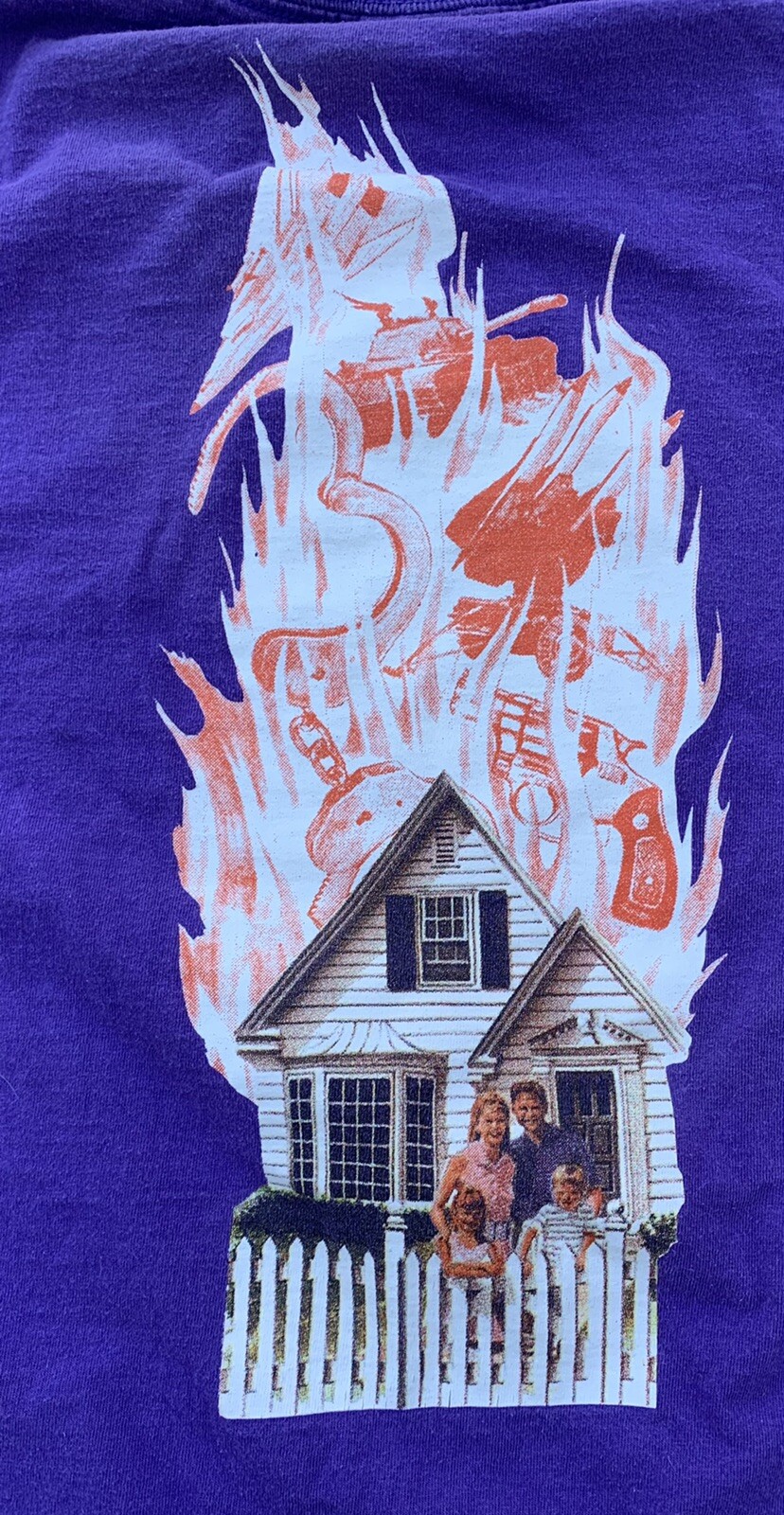 Hockey Eyes without a face long sleeve graphic tshir… Gem