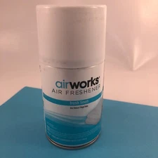 AirWorks Air Freshener Metered Aerosol Molecule Odor Neutralizer Fresh Linen 7oz
