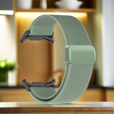 Für Samsung Galaxy Watch Ultra Magnet Nylon Armband 47mm Uhrenarmband Smartwatch