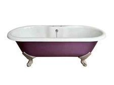 Reclaimed Cast Iron Double Ended Roll Top Bath - Antique Bathrooms - UKAA