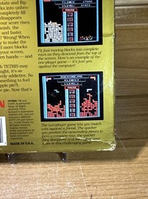 Tengen Tetris Nintendo Entertainment System NES Box And Game No Manual