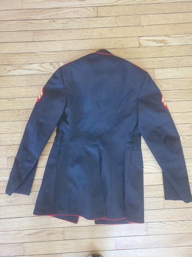 Military Mens Jacket Size 35L 100% Wool - Picture 4 of 7