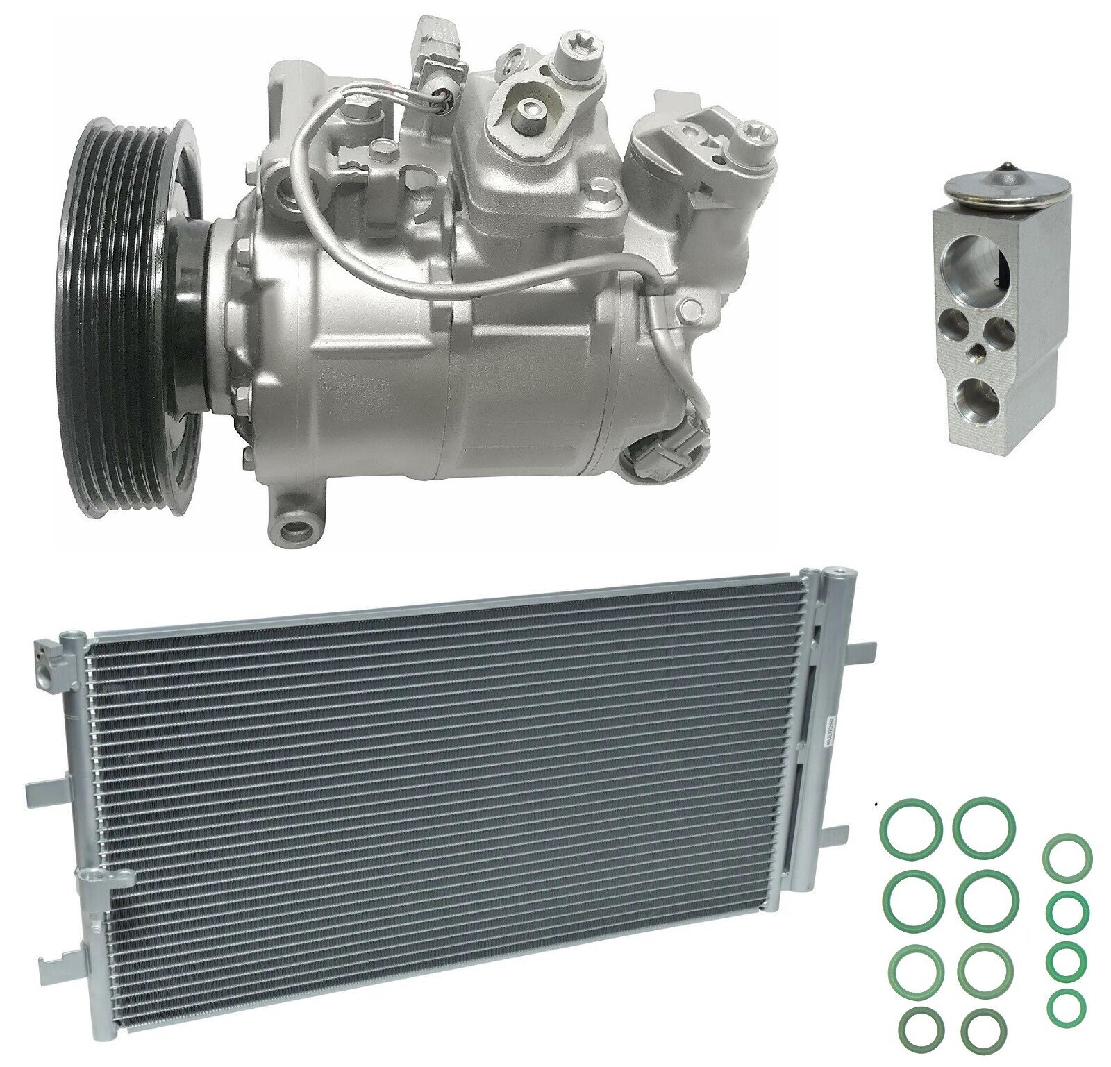 Remanufactured RYC AC Compressor Kit W/ Condenser FB54A Fits Audi S5 3 ...