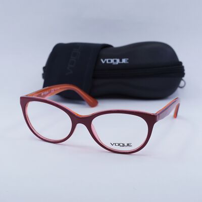Vogue VO2962 2313 Eyeglasses - Fuxia Frame 51mm NEW Vogue VO2962 2313 Top Fuxia/Violet/Pink Transparent 51mm  main image 2