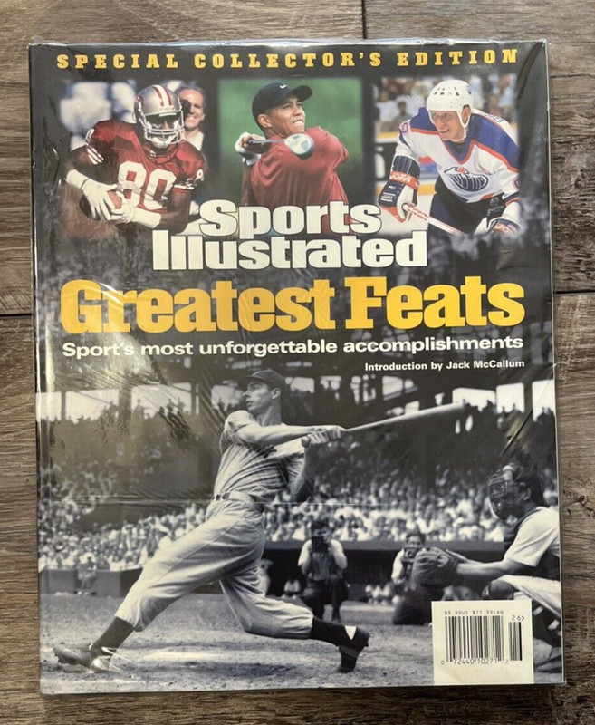 Sports Illustrated Magazine Greatest Feats Special Collector's Edition 2002