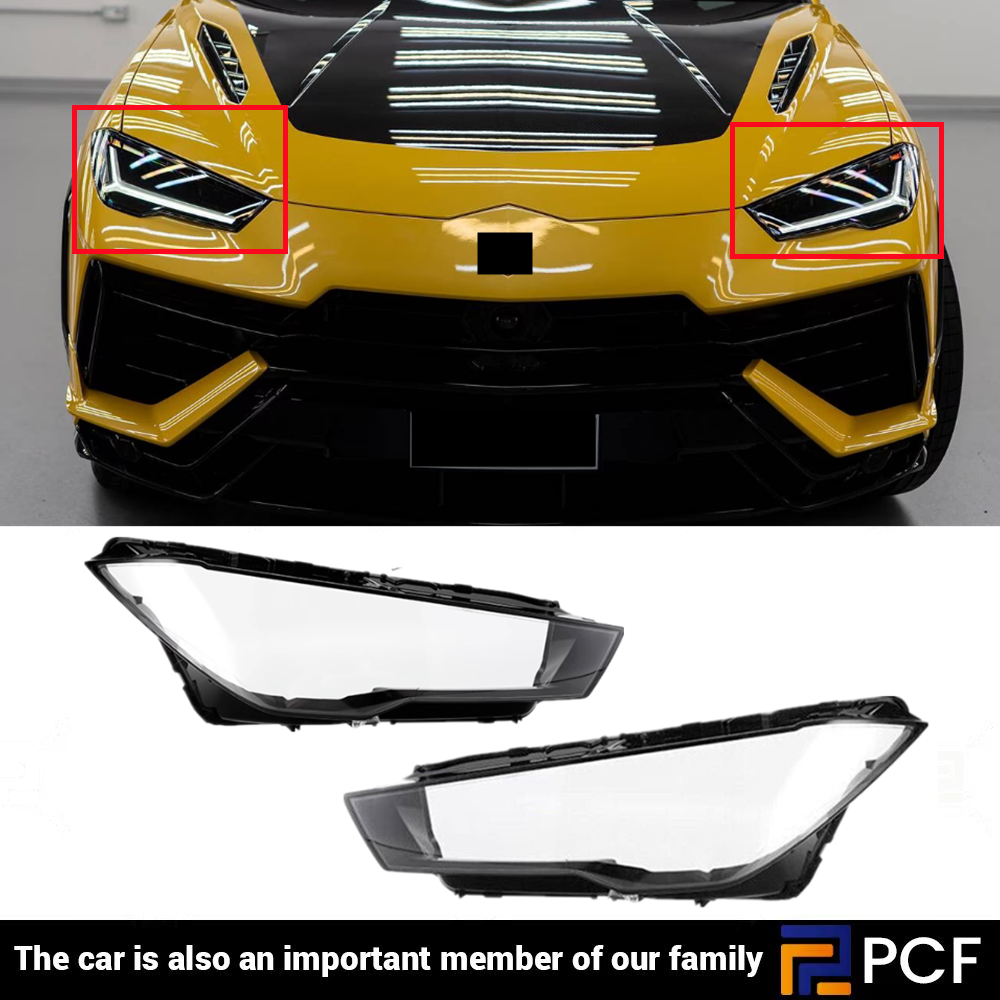 For Lamborghini Urus 2018-2023 Left+Right Headlight Clear Lens
