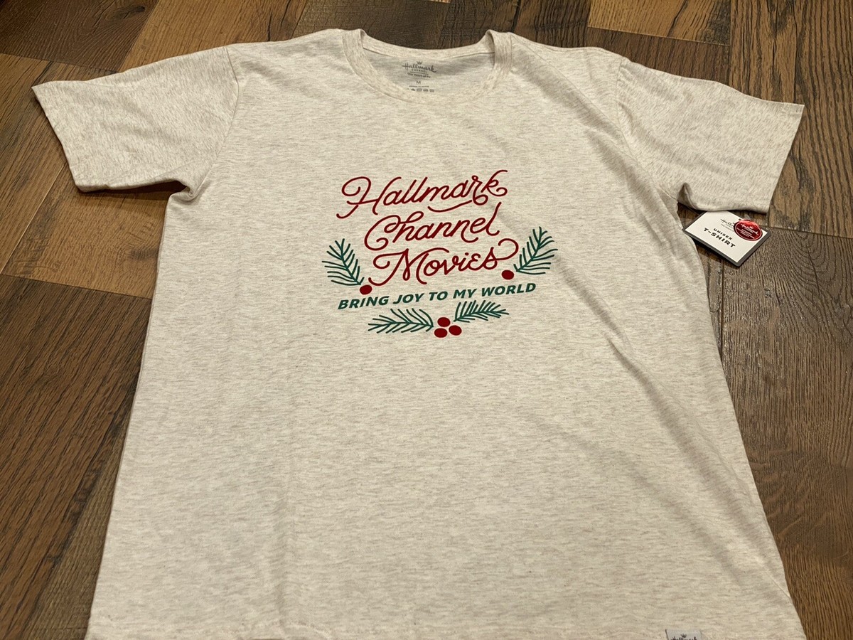 Hallmark Channel Movies Bring Joy To My World Women's T-Shirt New - Main Image