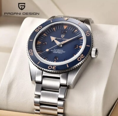 PAGANI Design 2024 41mm Men's Automatic Mechanical Watch Stainless Steel Classic