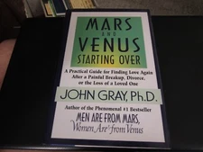 Mars and Venus Starting Over by John Gray, Ph.D (Hardcover, 1998)