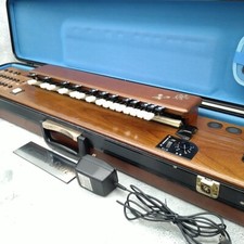SUZUKI TES-100 Waraku Electronic Taisho Koto Harp TES100 Japan Brown Hard Case