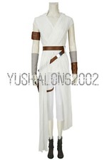 Star Wars 9 The Rise of Skywalker Rey Cosplay Kost m Women Costume Outfit