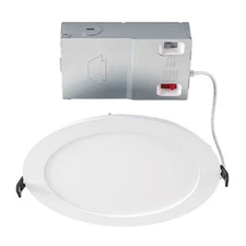 Keystone Circa - 8" Slim Wafer Downlight - Power and CCT Select 120-277V