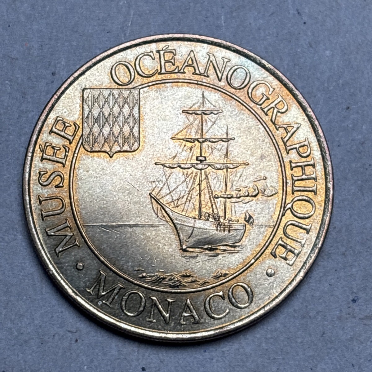 2002 Musée Océanographique Monaco Monnaie de Paris Coin Token
