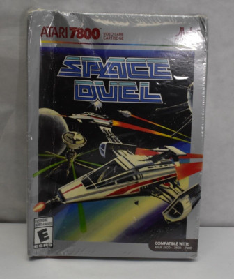 Space Duel Atari 7800 2600+ 7800+ 7800 Sealed Remake Video Game Cartridge