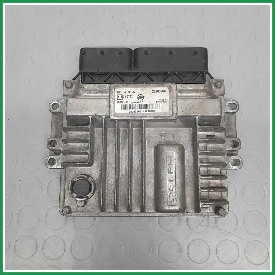 Centralina Iniezione Delphi DCM3.7AP Ssangyong Korando III 6715400032 2011   - Immagine 2 di 4