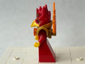 LEGO Fluminox phoenix minifigure with Heavy Armor Legends of Chima 70146 loc075