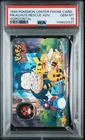 PSA 10 1999 POKEMON CENTER PHONE CARD PIKACHU'S RESCUE ADV. HORIZONTAL