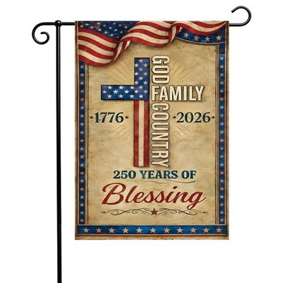 250 Anniversary USA Garden Flag, Memorial Day Decorations 250Th Anniversary Amer