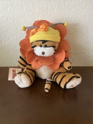 PBC Musical Plush Tiger Lily Sing Sunflower Flower Collar 11   Bloomer 1976