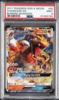 2017 POKEMON SUN & MOON BURNING SHADOWS #20 CHARIZARD GX PSA 9