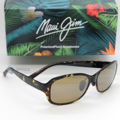 NEW Maui Jim Koki Beach Tortoise /Bronze Polarized Women Sunglasses H433-15T