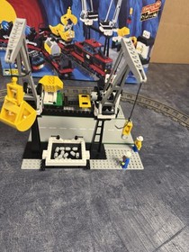 LEGO 4565 Freight and Crane Railway 9V system vintage Lego train 1996