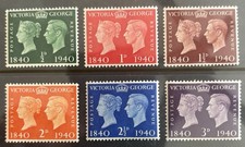 1940 Great Britain MLH Stamps from Extensive Collection Lot 157
