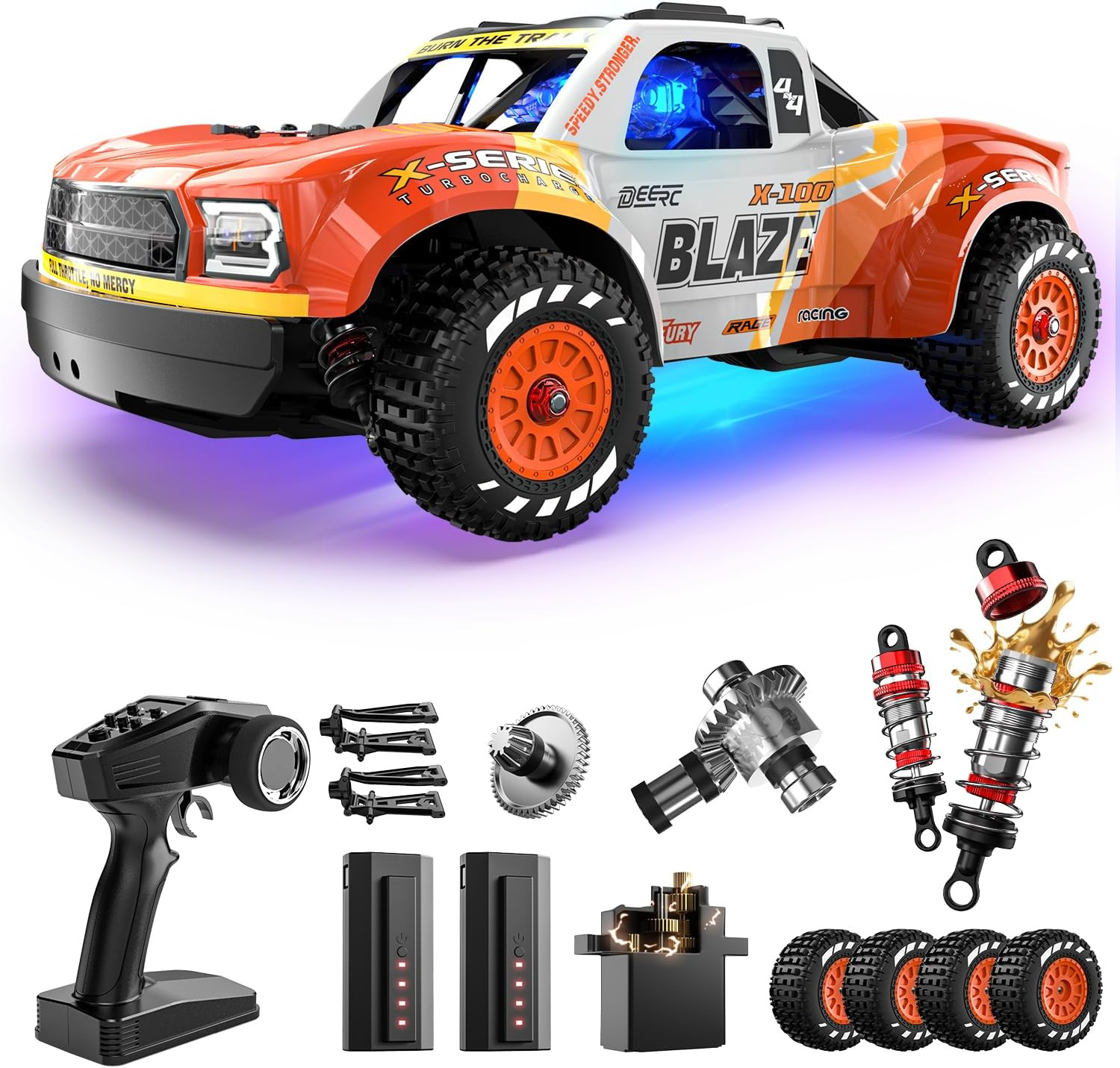 For Adults,max 43 Mph,high Speed Electric 4x4 Off-roa