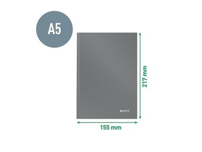 Esselte Leitz Notebook Solid A5 4666-00-30 Office Supply A5 80 46660030