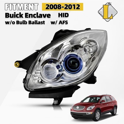 8 Pins For 2008-2012 Buick Enclave HID/Xenon w/AFS Headlight Left Driver Side