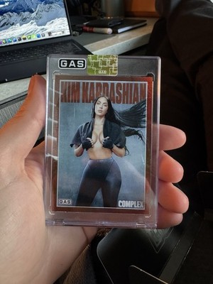 GAS Trading Cards G.A.S. Complex Kim Kardashian Limited Edition Card C-KK 2022