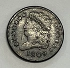 Photo of a 1809-P Half Cent from an eBay listing that sold on Jul 12, 2026