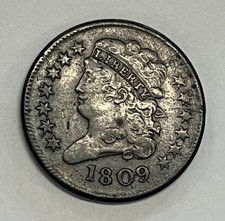 1809 Classic Head Half Cent Extra Fine Details